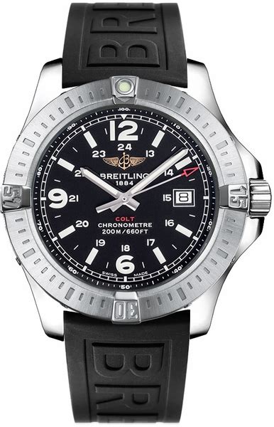 breitling colt a7438811 bd45 152s|Breitling Colt 44 44 mm Watch in Black Dial .